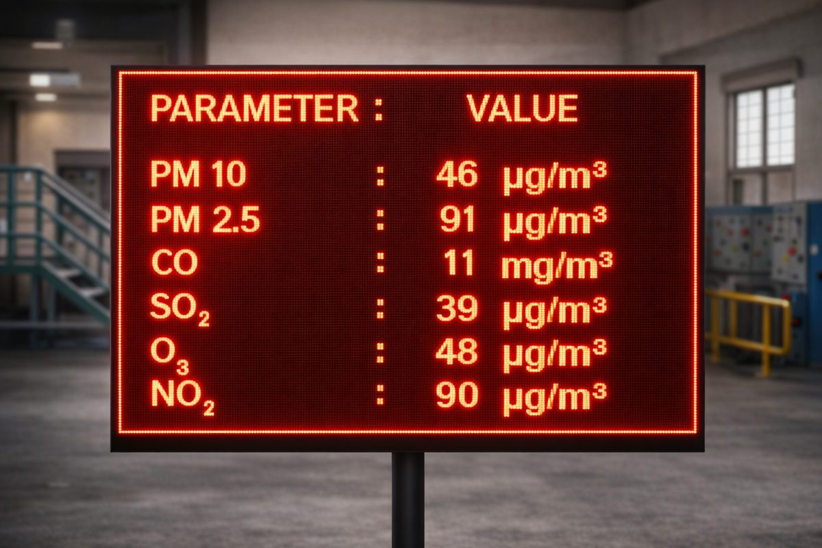 Air Quality Display — Ankai Automation
